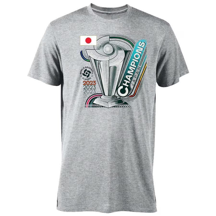 送料無料 Lサイズ 新品未開封 2023 WBC 日本優勝 MLB公式Tシャツ 優勝 