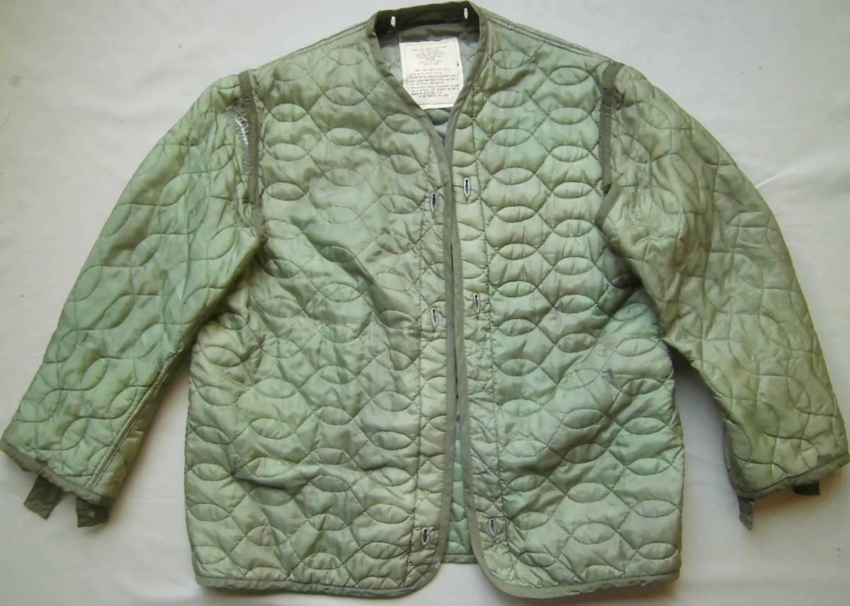 希少米軍初期型M65フィールドジャケットライナー