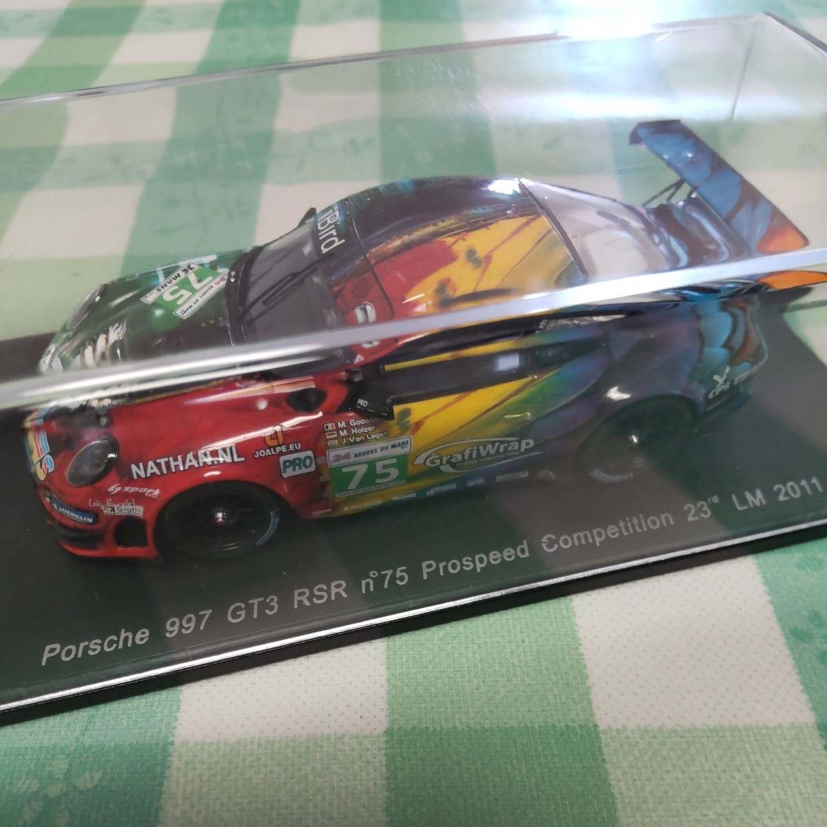 1/43 ポルシェ997GT3RSR LM2011 #75 | BLOG.MODS.MONSTER