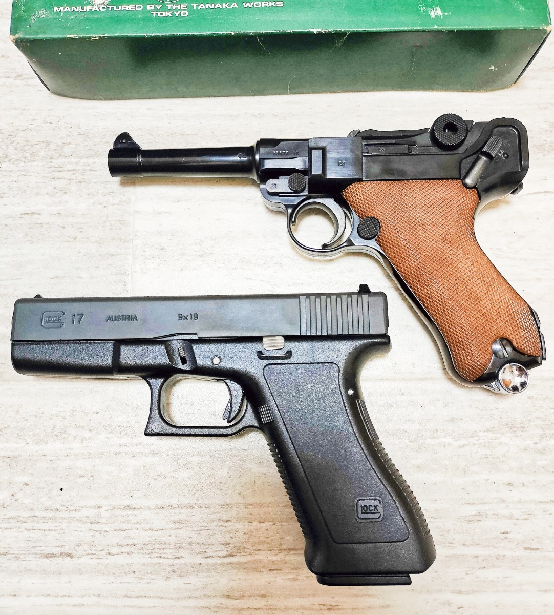 MGC ルガー P08 タナカ グロック 17 モデルガン 現状品 ジャンク