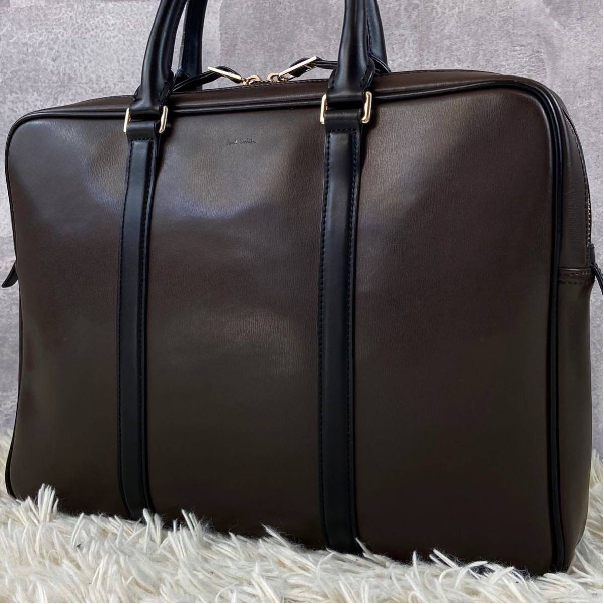 1円~ 極美品 PaulSmith ポールスミス 通勤 通学 A4 書類 1円~ 極美品 PaulSmith ポールスミス 通勤 通学 A4 書類
