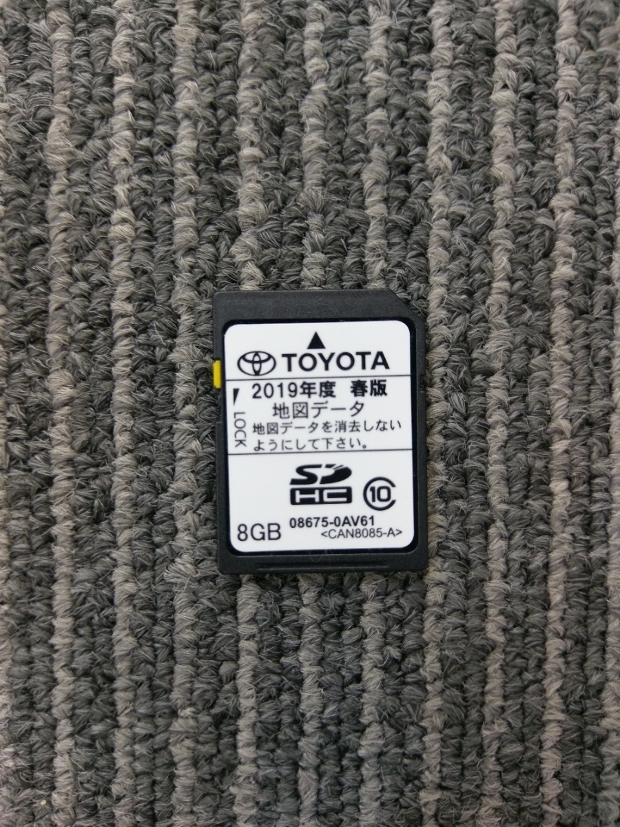 ☆ 2019年度 春版 トヨタ 中古SDカード 地図データ NSZT