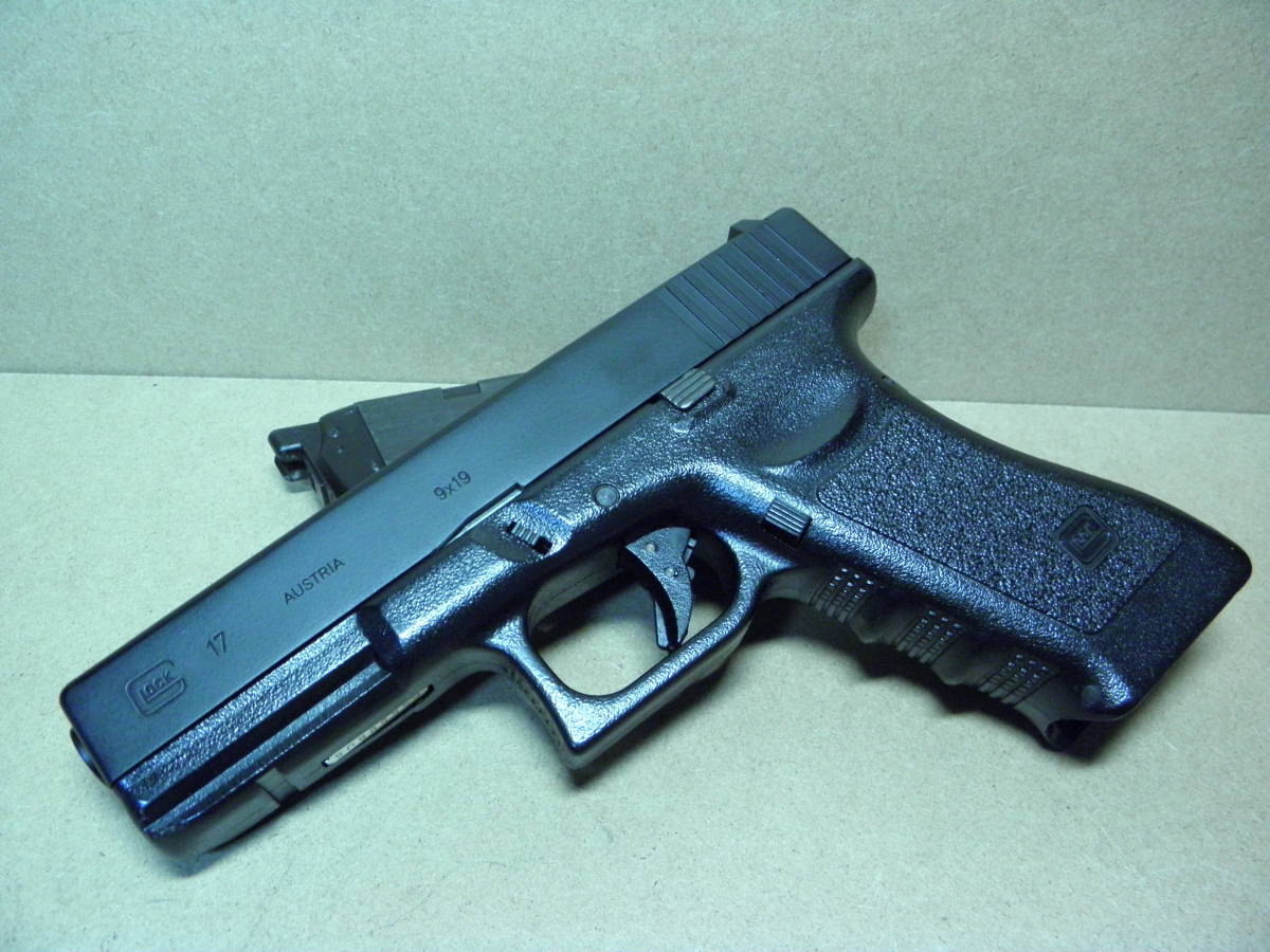 KSC グロック17カスタム リアル刻印 予備マグ付き Glock17