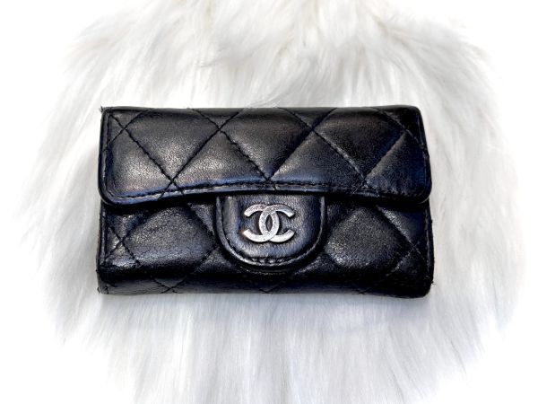 Yahoo!オークション - 1円~ CHANEL シャネル マトラッセ ブラック キー