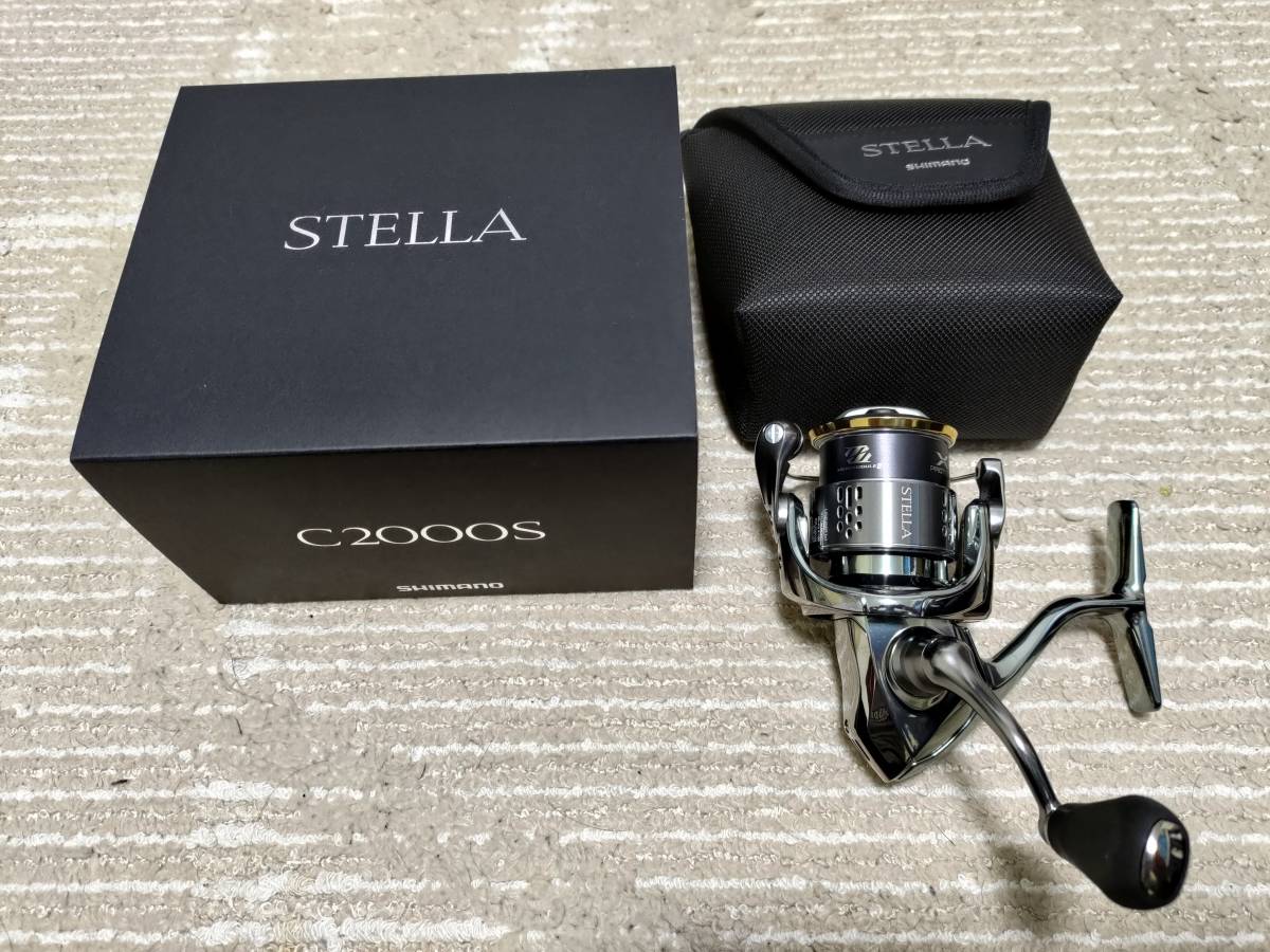 シマノ 18 ステラ C2000S 美品 ライトゲーム エリアトラウトに 