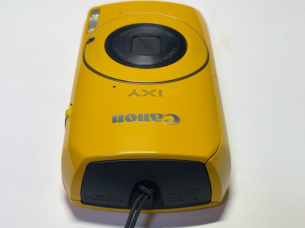 Canon IXY 30S イエロー キヤノン 動作OK バッテリー、充電器付き 