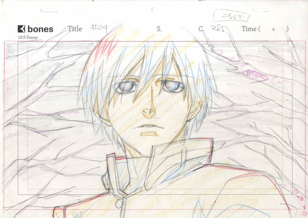 DARKER THAN BLACK -黒の契約者- 直筆レイアウト THAN BLACK DARKER