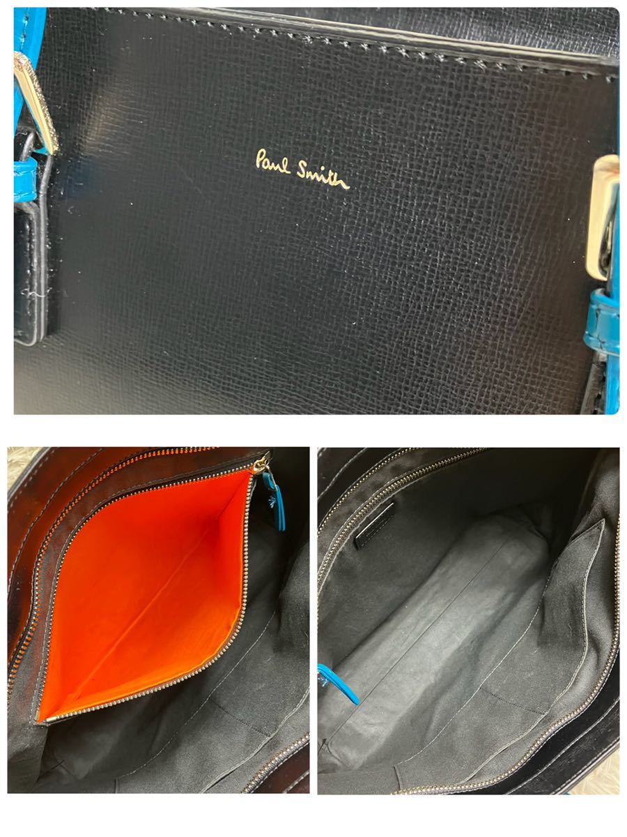 1円 □美品□ Paul Smith ポールスミス トートバッグ ショルダーバッグ