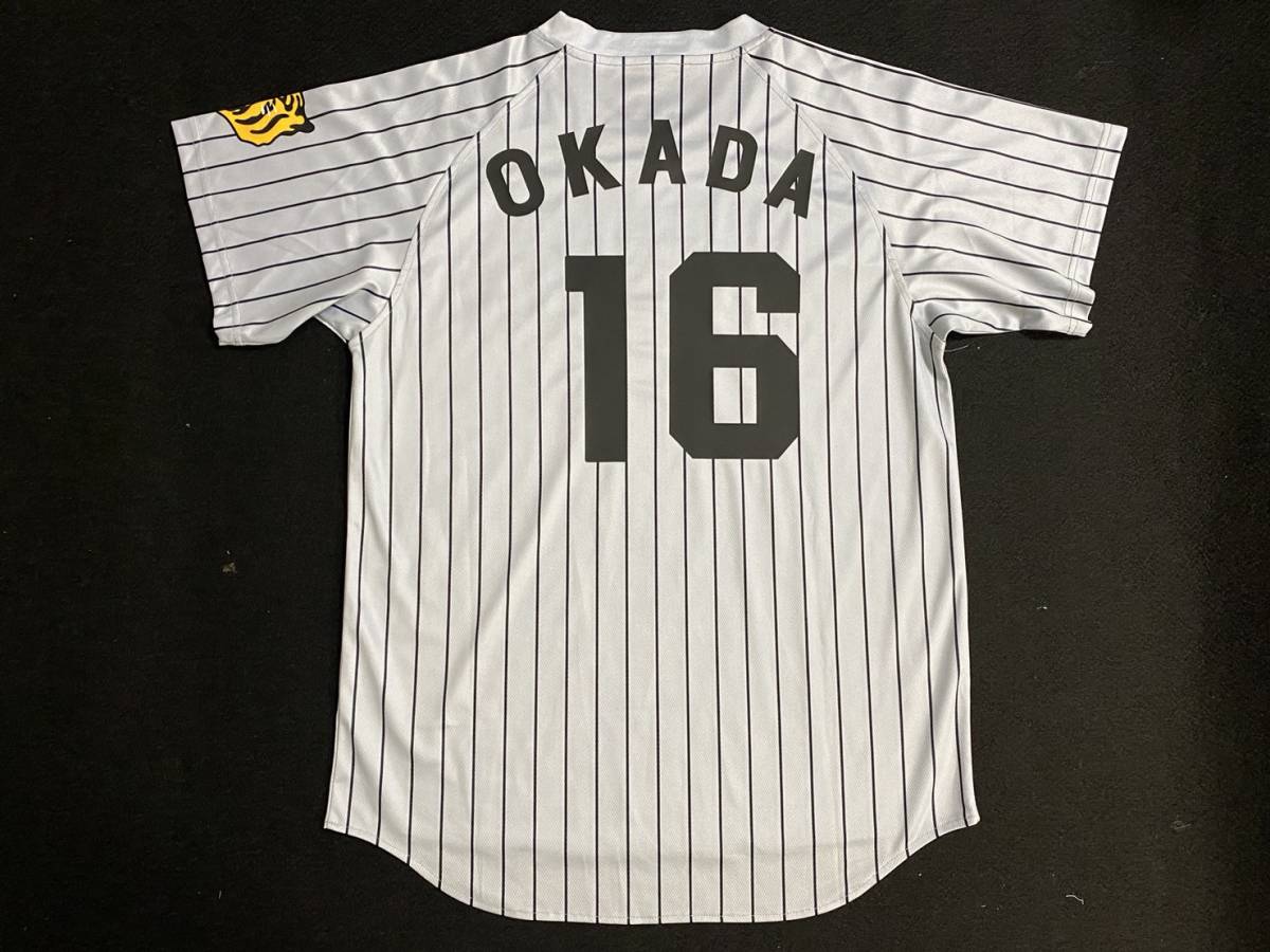 岡田 L 復刻 ユニフォーム 阪神 タイガース 1985 日本一 バース 掛布
