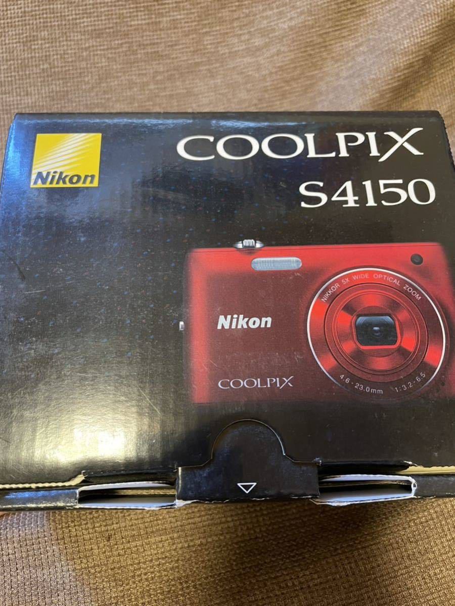 Nikon COOLPIX S4150 レッド ニコン クールピクス 商品の説明ご覧