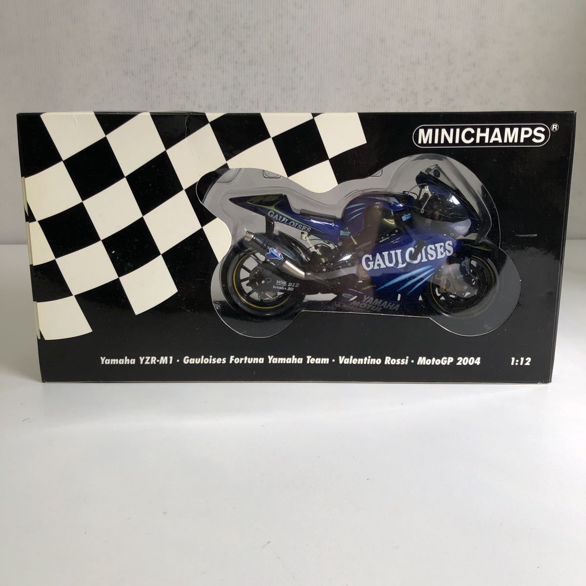 A2851a）MINICHAMPS ミニチャンプス1:12 Yamaha ヤマハ YZR-M1
