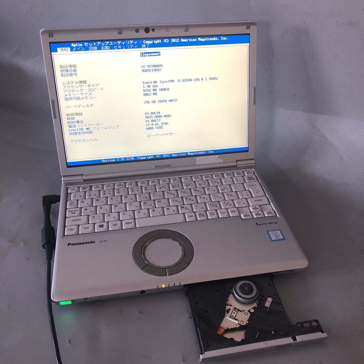 ジャンク動作品 本体のみ パナソニック let’s note 2台 レッツノート 2026年最新Yahoo!オークション レッツノート ジャンクの