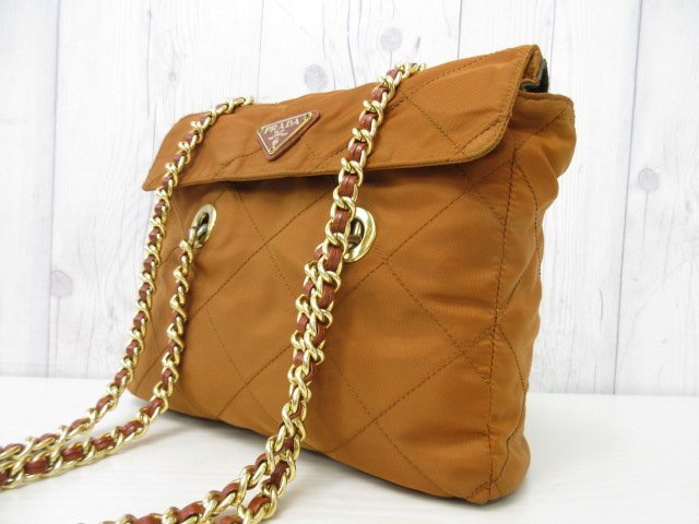 極美品 PRADA プラダ テスート ショルダーバッグ バッグ ナイロン