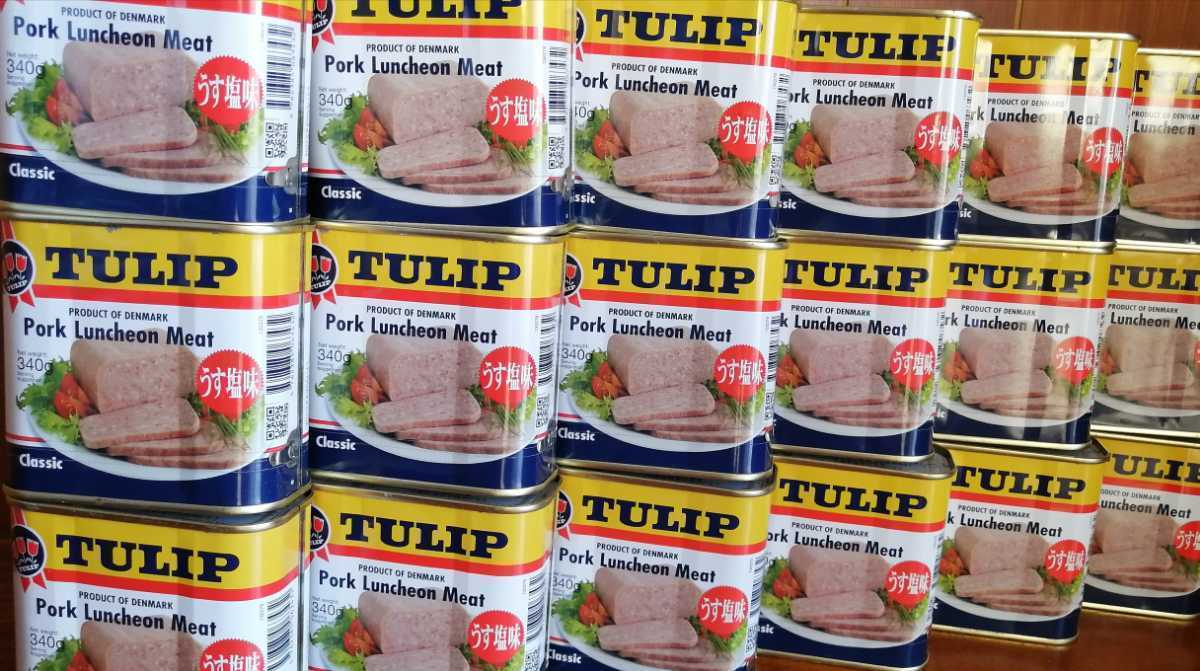24缶セット うす塩味 チューリップ（TULIP）ポークランチョンミート