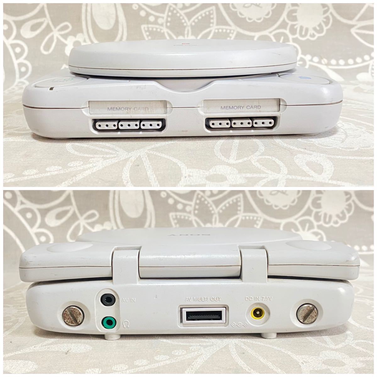 1円☆ メモカ付き☆ PSone COMBO LCDモニター セット SCPH-100 SCPH 