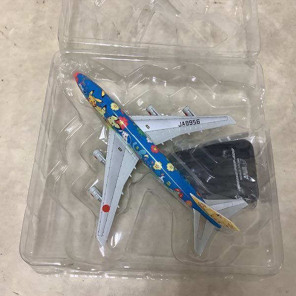 1円〜 全日空商事 1/500 ANA ボーイング747-400 ポケモンジェット お花
