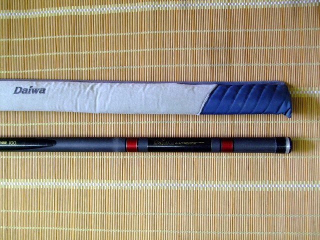 ダイワ 鮎 アモルファスウイスカー トーナメント 銀影 中硬硬 100
