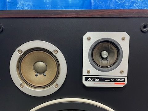 格安 直接引取 Aurex SS-335W 大型スピーカー オーレックス 動作確認OK 格安 直接引取 Aurex SS-335W 大型スピーカー オーレックス 動作確認OK