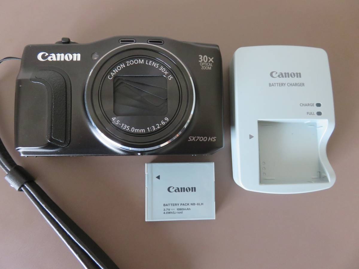 中古 SX700 Canon PowerShot SX700HS 光学30倍 1610万画素 WI-FI 動画