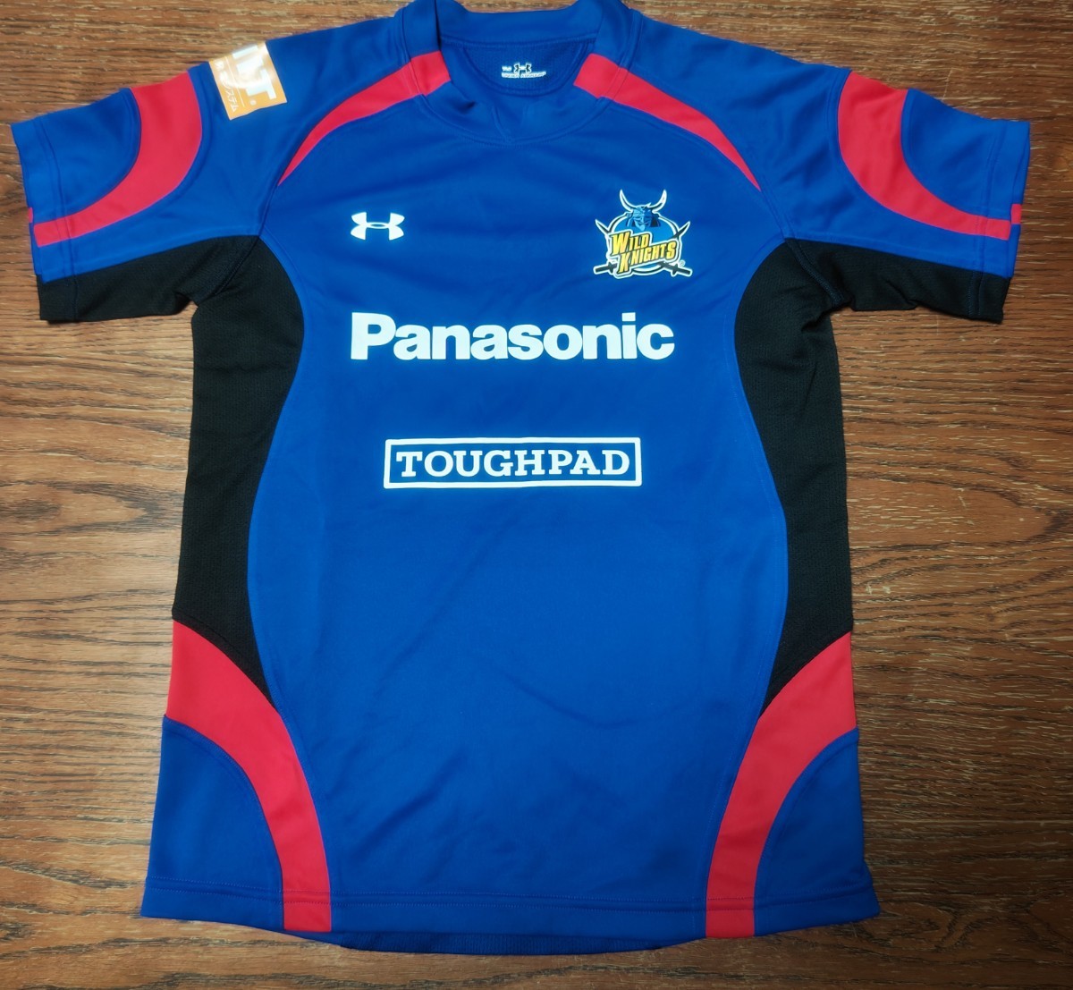 ★送料無料★一点限り★パナソニックワイルドナイツ　レプリカユニフォーム/アンダーアーマー/YLGサイズ（150センチサイズ相当）