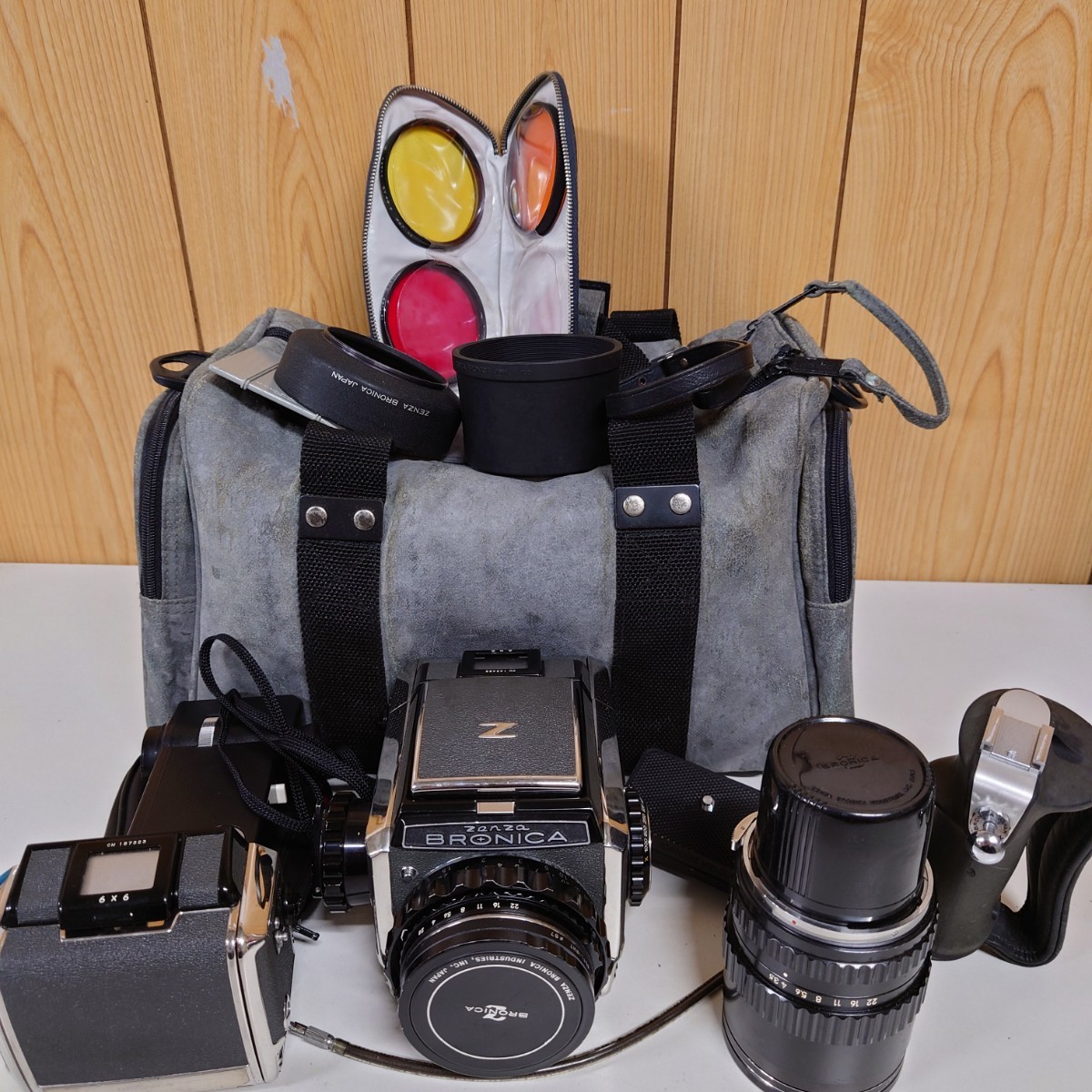 1円~【動作未確認】zanza BRONICA Nikon NIKKOR-P 1:2.8 f=75mm 178172