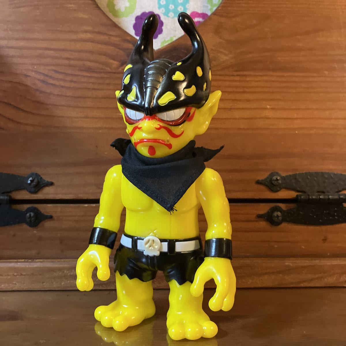 リアルヘッド Realhead sofubi ソフビ　筆塗り リアルヘッド REAL HEAD realhead ミュータントイービル 歌舞伎