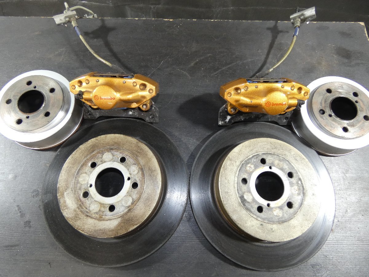 スバル 純正 GC8 インプレッサ WRX STI フロント 4POT ブレーキ