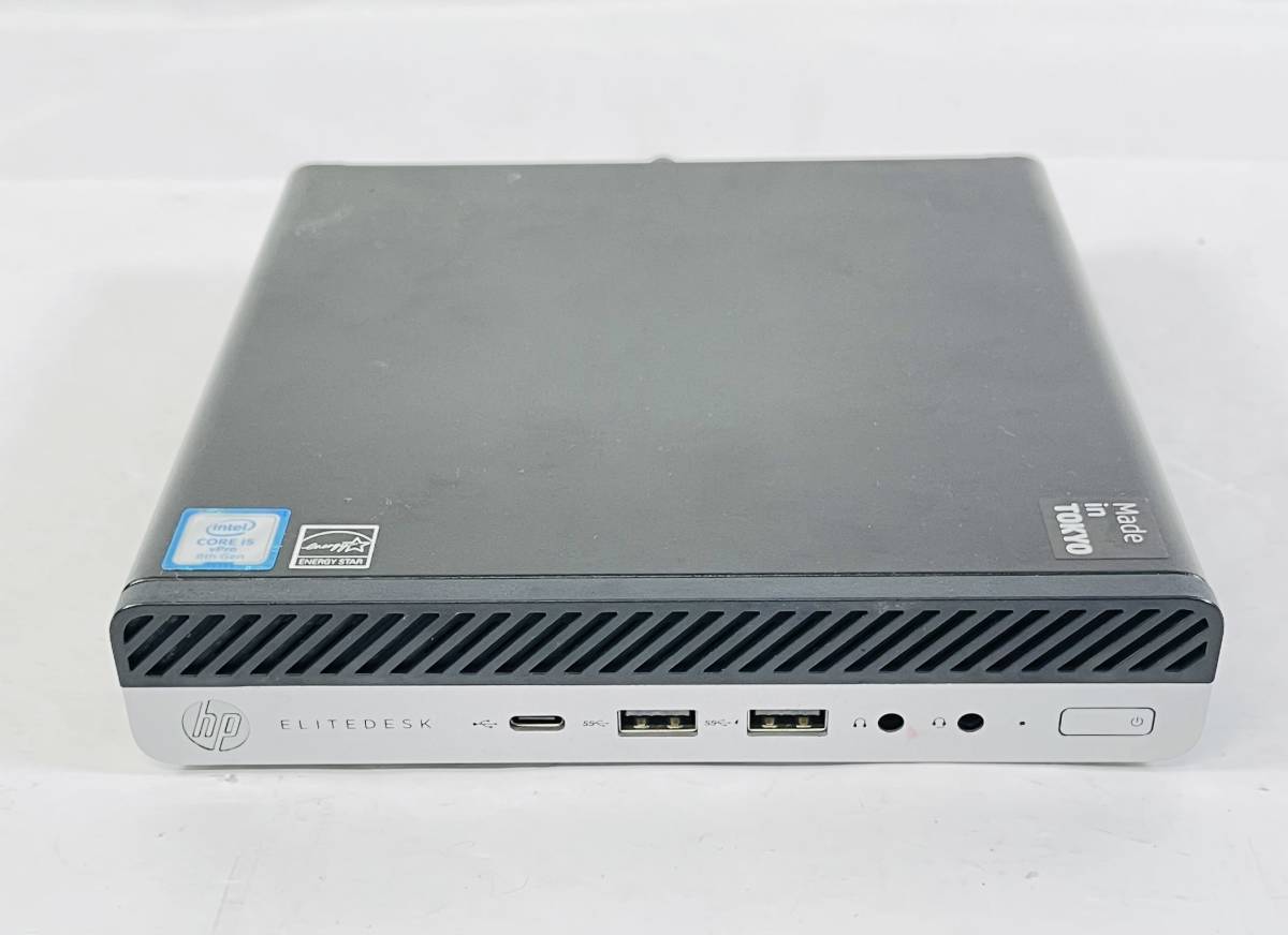 K50325209 HP EliteDesk 800 G4 DM 35W(Japan) 1点【通電OK、複数出品