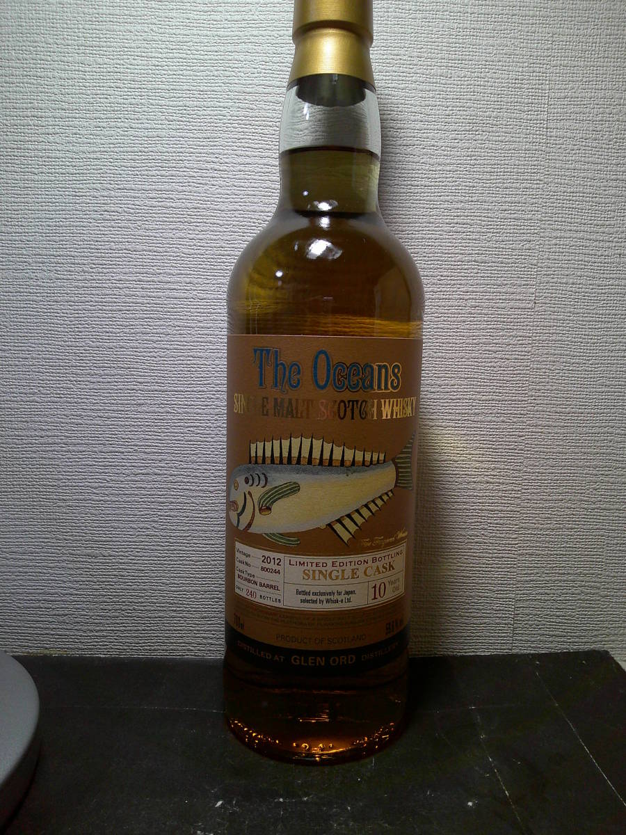 オーシャンズ グレンオード2012 10年 59.6％ バーボンバレル 700ml