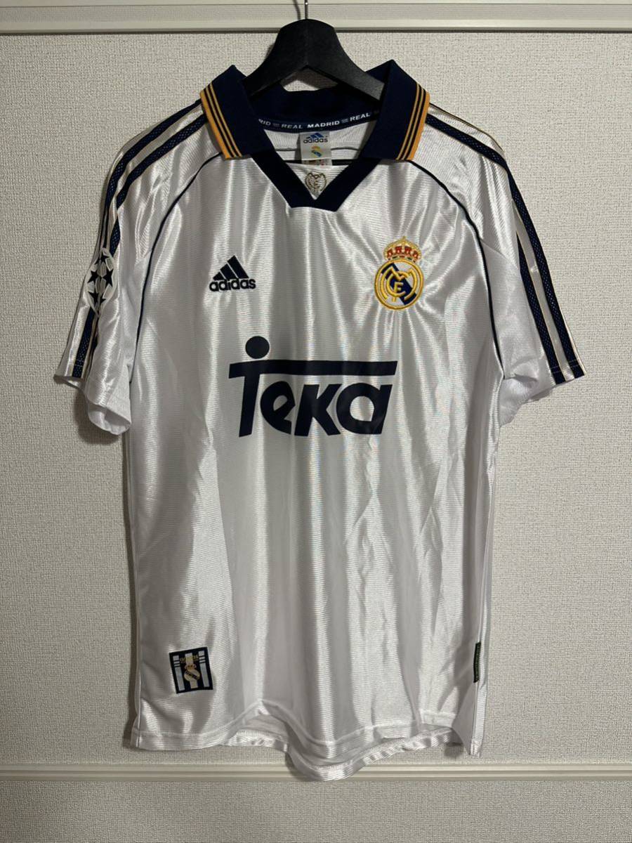 1999 レアル・マドリード (H)ユニフォーム ラウル CL