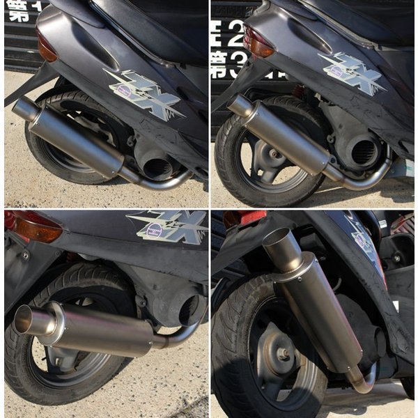 新作，人気SALE】 スーパーDIO ZX マフラー TACT AF18 AF25 AF27 AF28
