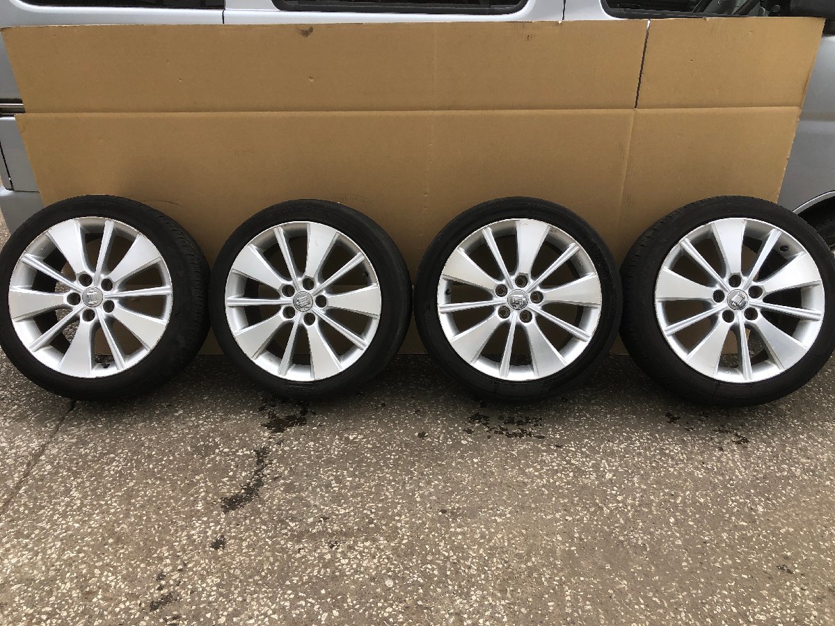 トヨタ純正 ホイール 225-45R18 クラウン ハイブリッド GWS204の入札 