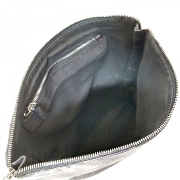 ヘルムートラング Helmut Lang クラッチバッグ - レザー 黒 バッグ
