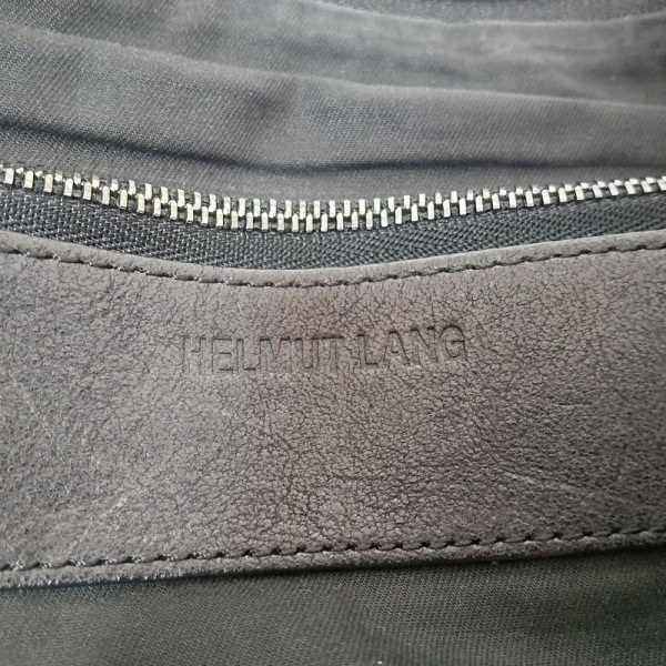 ヘルムートラング Helmut Lang クラッチバッグ - レザー 黒 バッグ