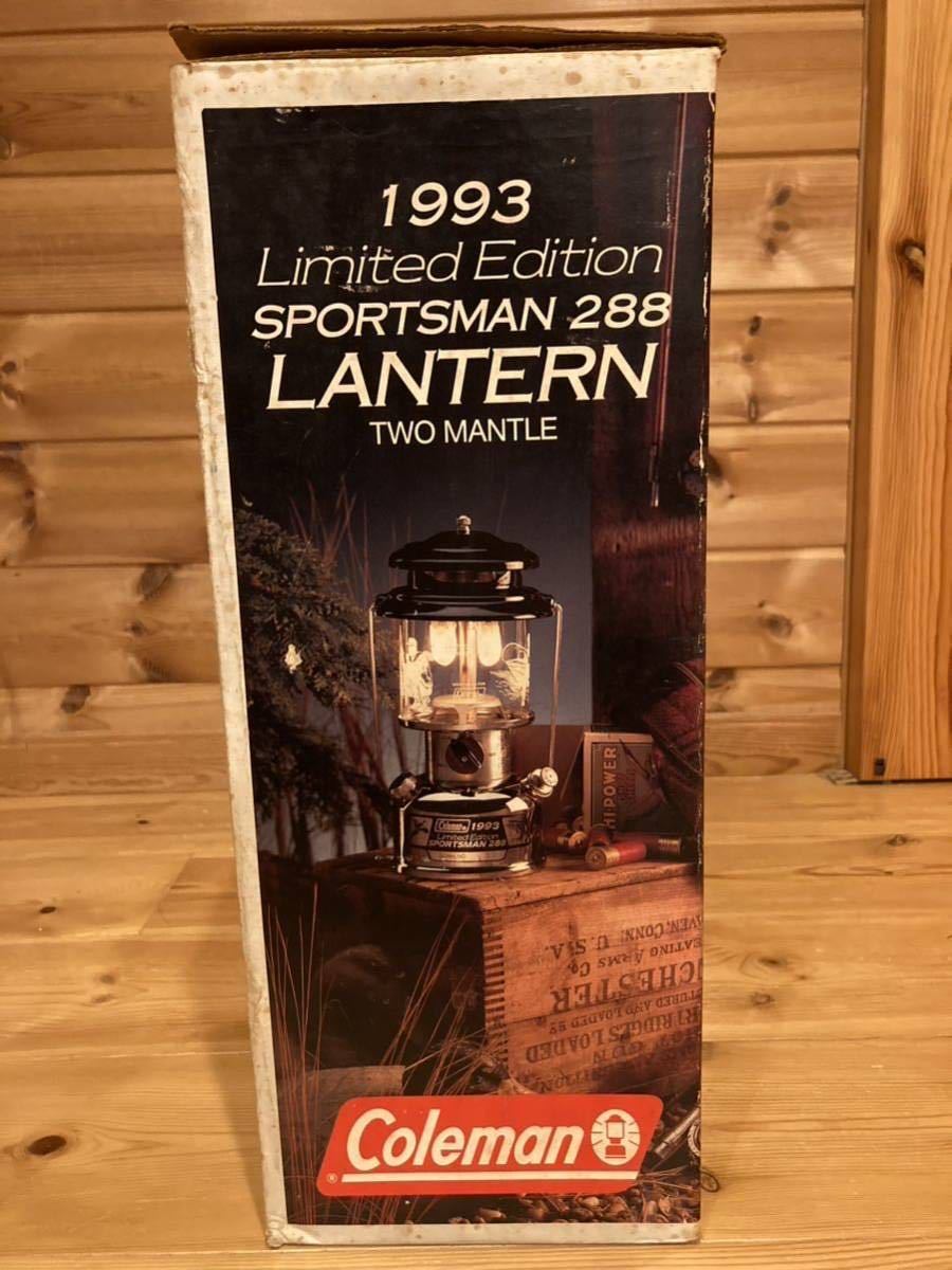 Coleman 1993 Limited Edition SPORTSMAN 288 ランタン【未使用