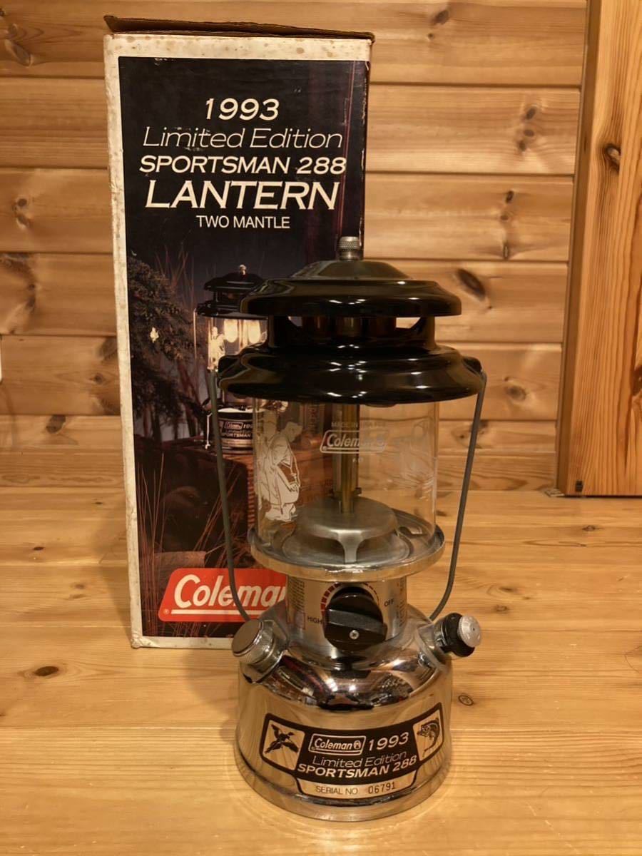 Coleman 1993 Limited Edition SPORTSMAN 288 ランタン【未使用