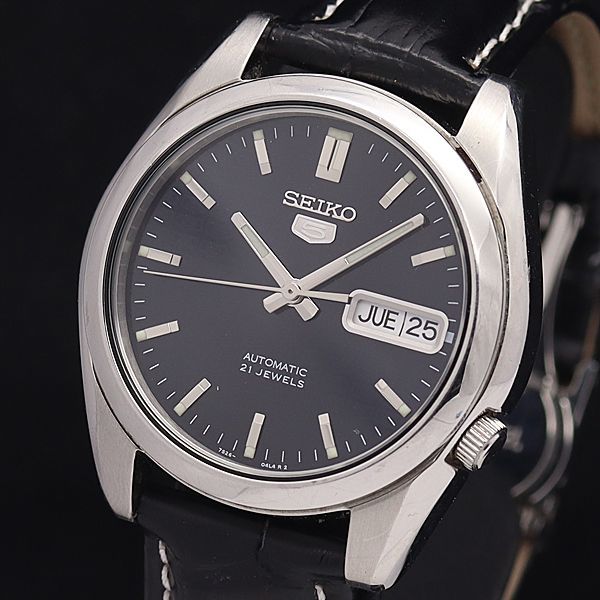 セイコー 7S26-01V0 1円 稼働 seiko5 自動巻き 0 7s26－01v0の通販 AT⁄