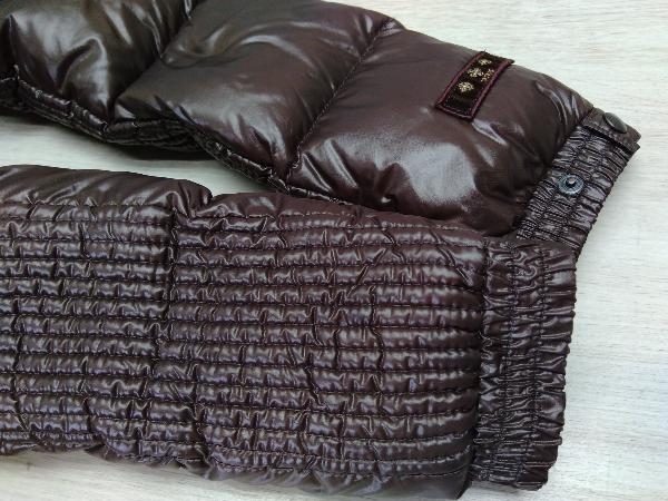 TATRAS/タトラス KRAZ/クラッツ ダウンジャケット MTA-439-12 フード ジップアップ ナイロン 定番人気モデル ブラウン サイズ02