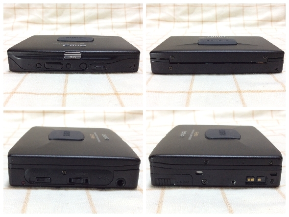 中古品ジャンク　AIWA HS-JX50 カセットポータブルプレーヤー 本体 AIWA アイワ HS-JX50 カセットプレーヤー ジャンク品 純正リモコン付