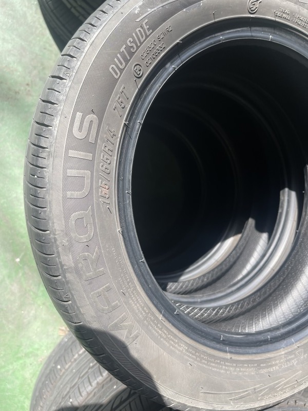 バリ山 155/65R14 75T ・激安!!4本セット価格 780 155⁄65R14 バリ
