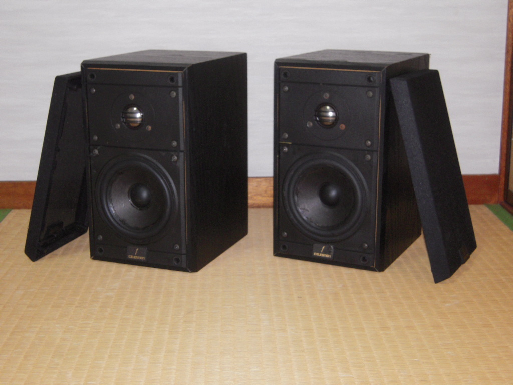 セレッション　2ウェイスピーカー Celestion 1　ウーファエッジ交換・外観ジャンクながら動作品 