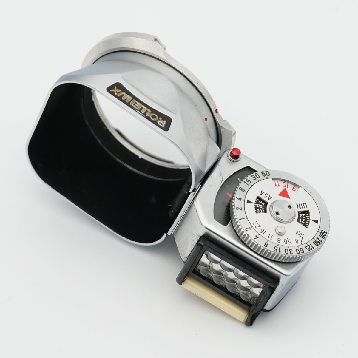 レア ROLLEILUX セレン式 外部露出計 フード ローライルクス