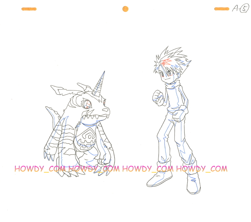 デジモンアドベンチャー☆動画 Yamato+Gabumon