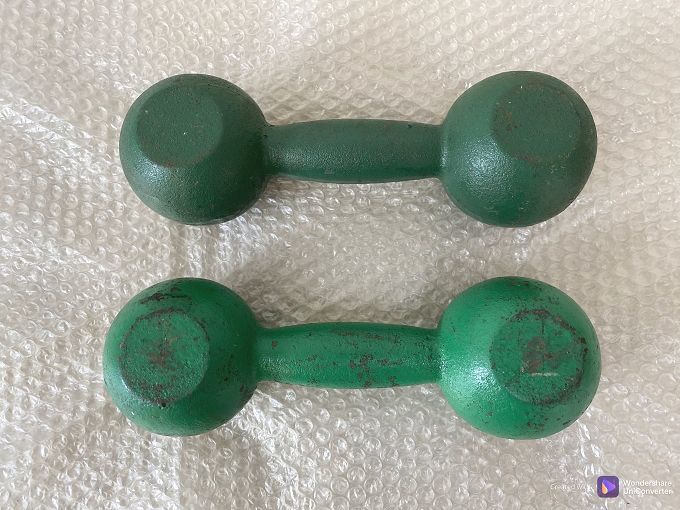 新品 ダンベル 5kgx2個 1セット / 鉄アレイ dumbbell 鉄亜鈴 新品