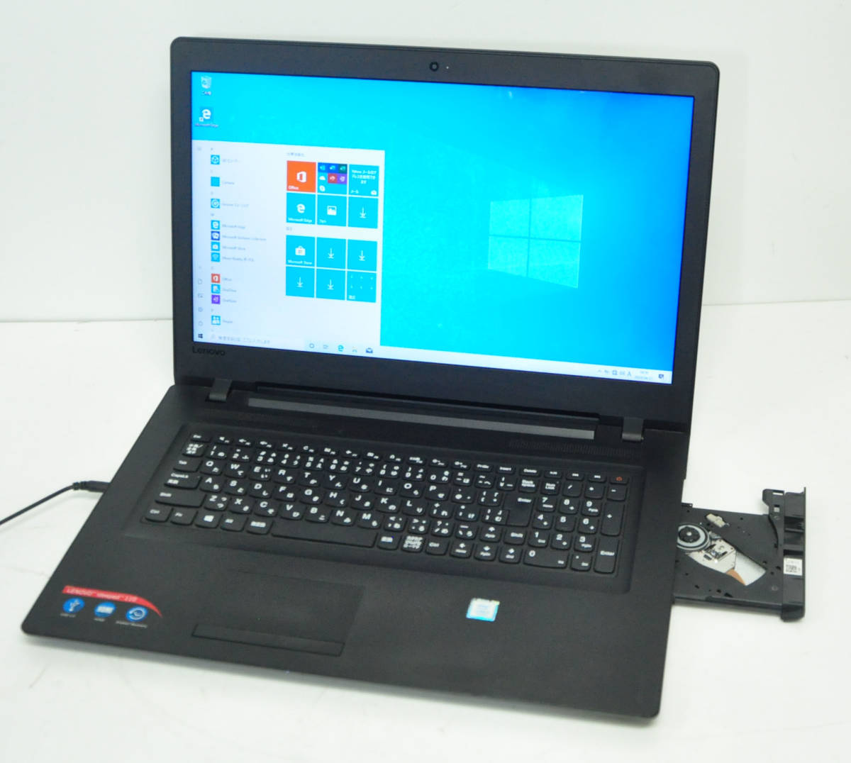 ♪ IdeaPad 110-17iKB ♪ 大画面17.3 Corei3 7100U/ メモリ4GB/ HDD 500GB/ カメラ/ マルチ/ Office2019/ Win10