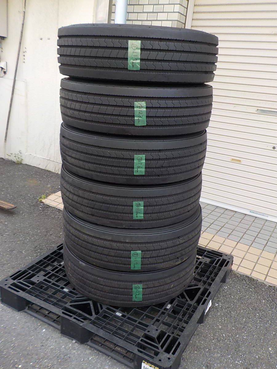 新品同？超バリ山★YOKOHAMA/ヨコハマタイヤ　RY237　245/70R19.5　2019年製　6本★ RY237 YOKOHAMA ヨコハマタイヤ 価格｜11R22.5 価格｜12R22.5 16PR