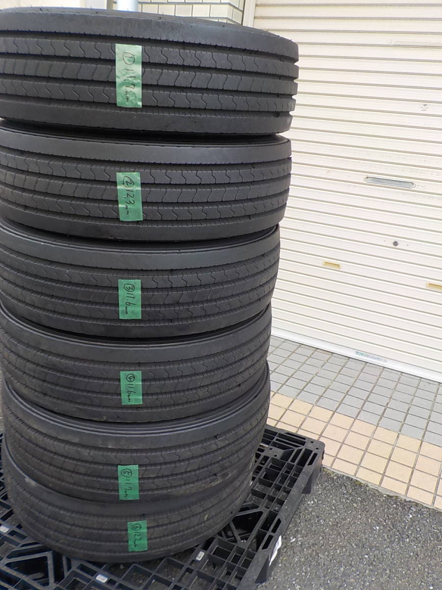 新品同？超バリ山★YOKOHAMA/ヨコハマタイヤ　RY237　245/70R19.5　2019年製　6本★ RY237 YOKOHAMA ヨコハマタイヤ 価格｜11R22.5 価格｜12R22.5 16PR