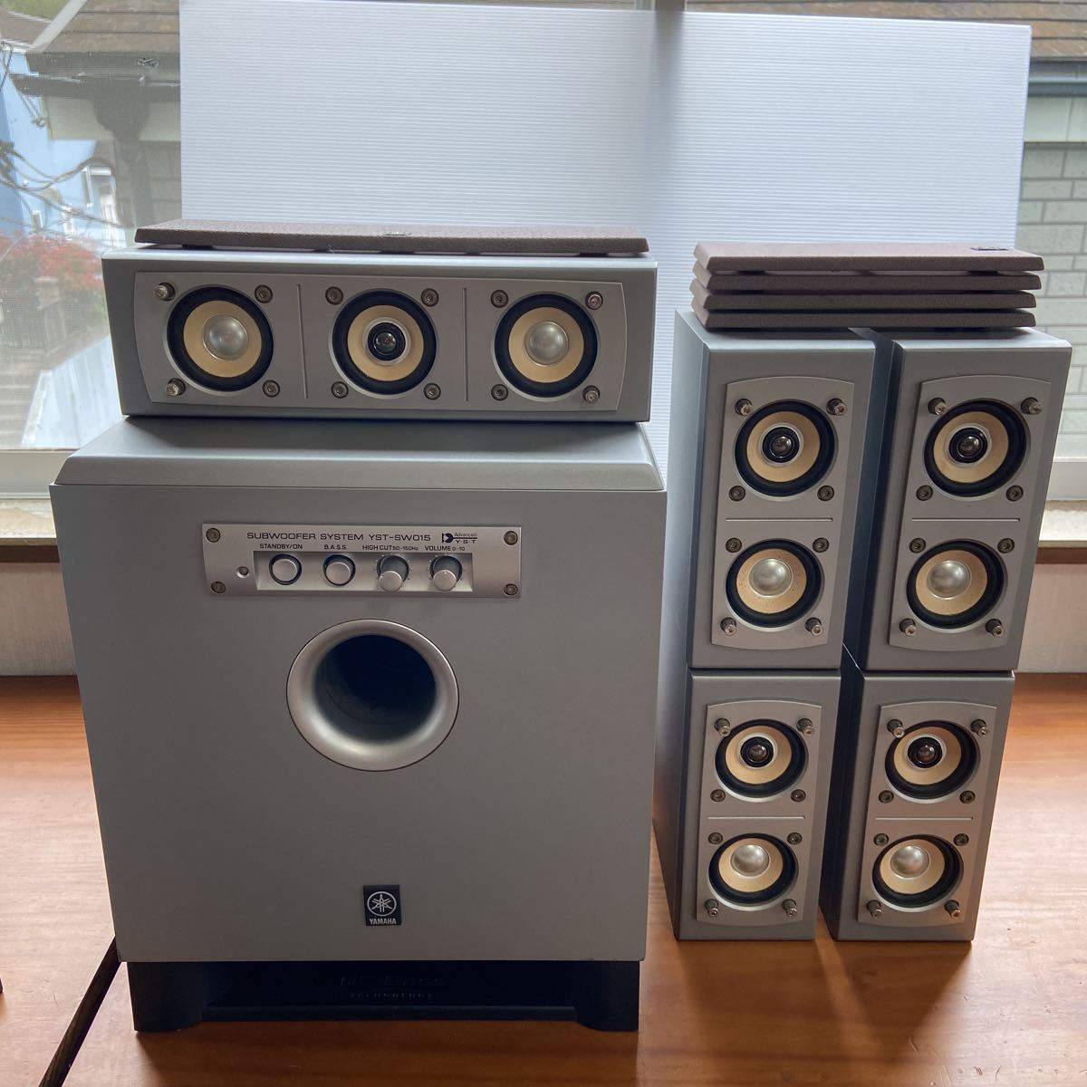 YAMAHA NS-P430 シアターサウンドスピーカーシステム　5.1ch セット　シルバー