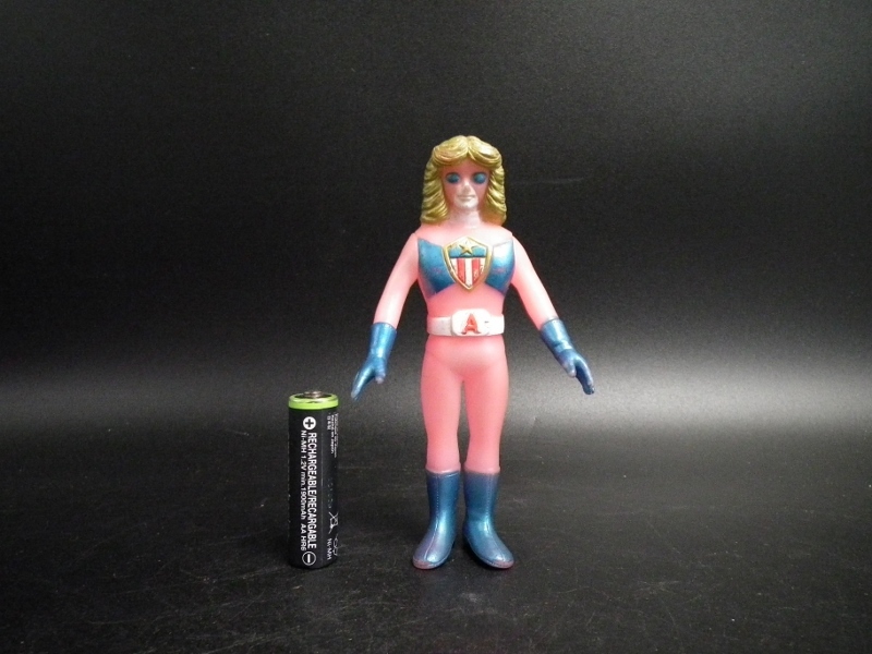 バトルフィーバーJ バトルコサック ミスアメリカ ソフビ ポピー製