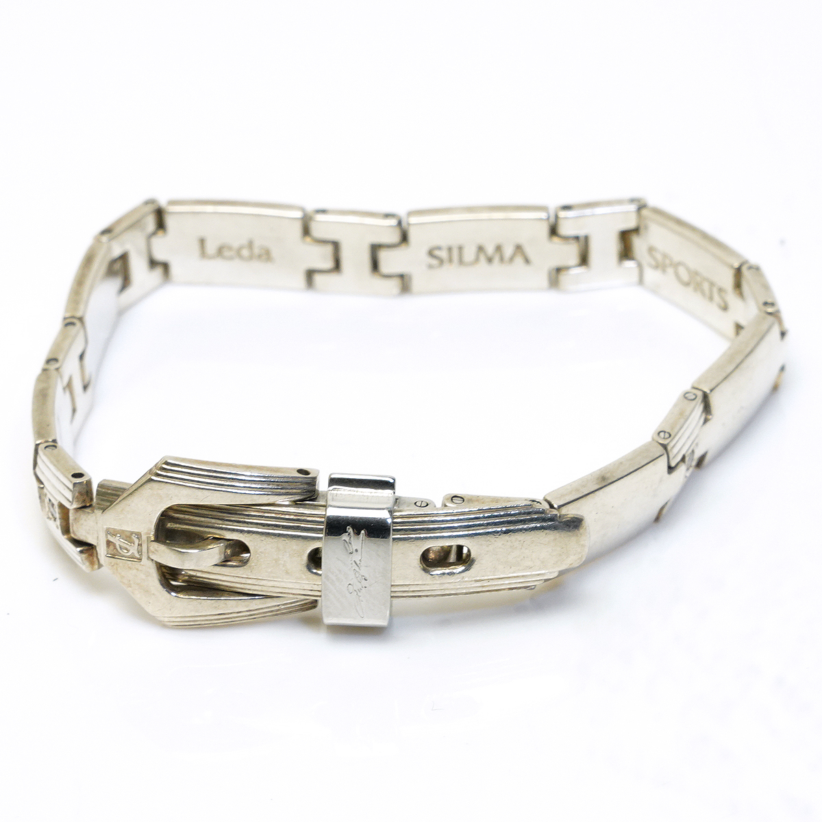 Leda SILMA SPORT レダシルマ ダイヤ入ブレスレット(H6072) Leda SILMA